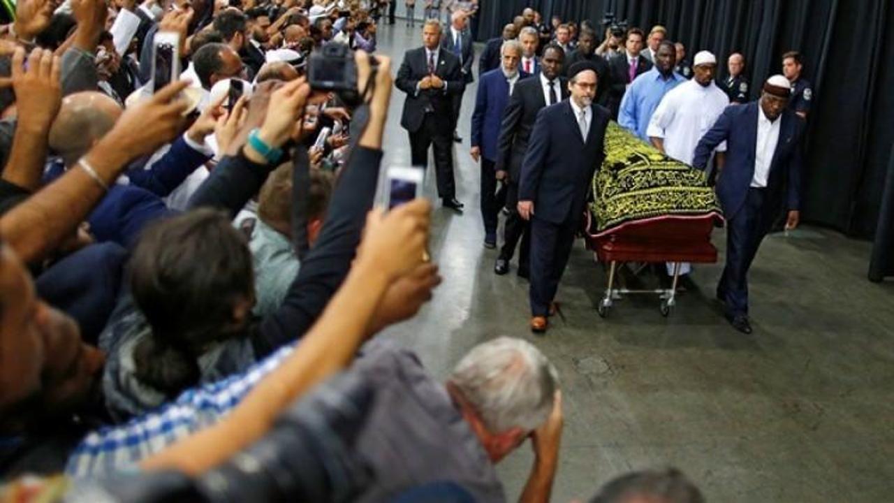 Muhammed Ali uğurlandı