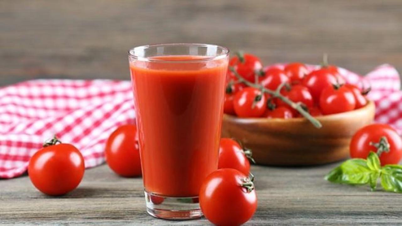 Saç derinize domates suyu sürün