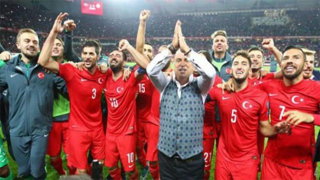 Slovenya-Türkiye maçı galibiyetle sonuçlandı