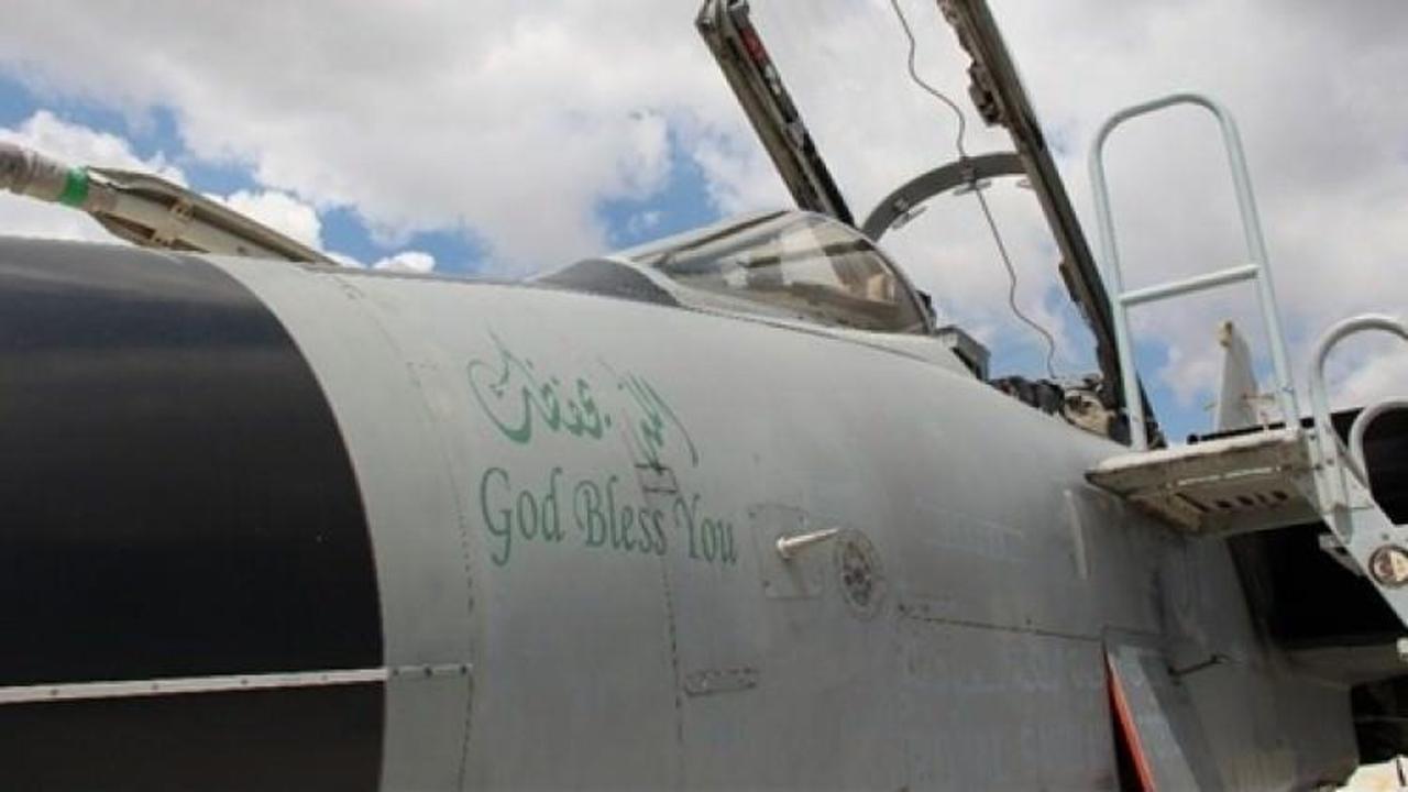 Suudi savaş uçaklarında dikkat çeken ayrıntı