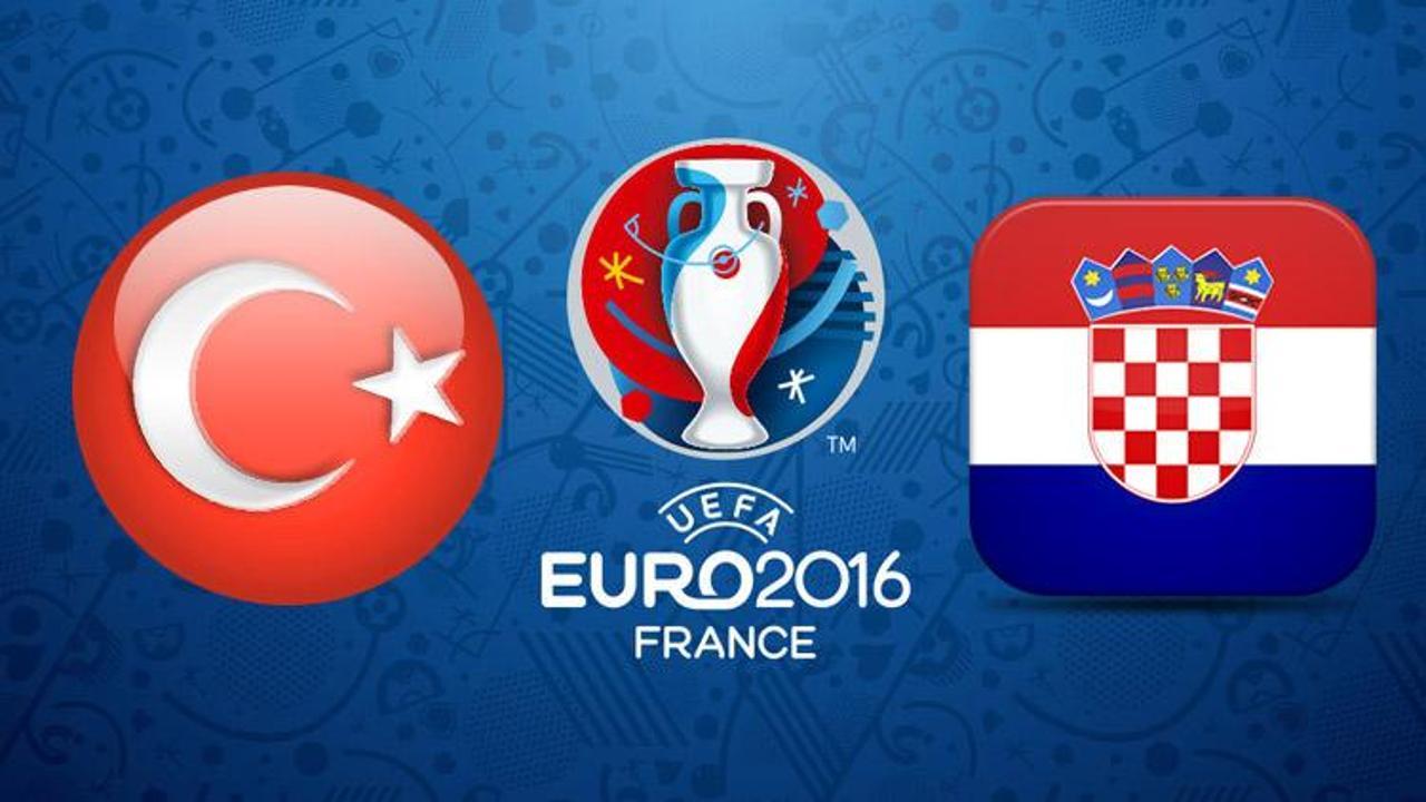 Türkiye Hırvatistan maçı saat kaçta gösterilecek? İlk 11'de kimler var?