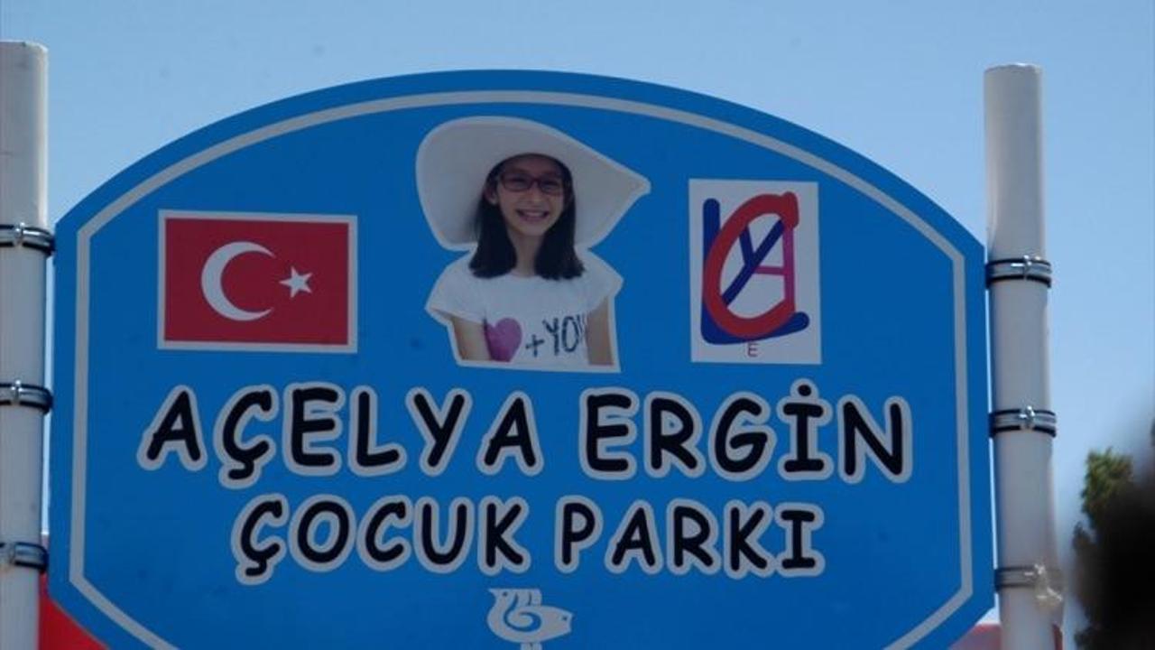Açelya Ergin'in ismi Bandırma'da bir parka verildi
