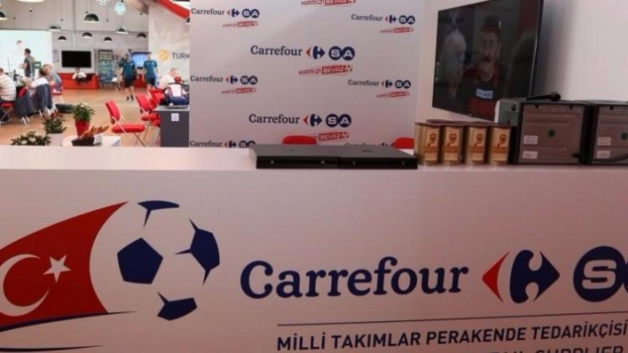 CarrefourSA "Milli Takım"a desteğini sürdürüyor
