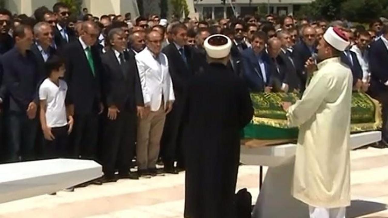 Erdoğan, Karaalioğlu'nun cenazesine katıldı