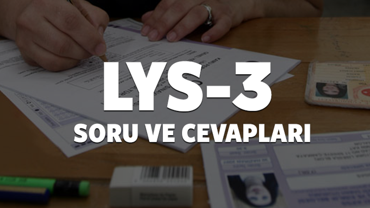 LYS-3 Türk Dili ve Edebiyat, Coğrafya soru ve cevapları