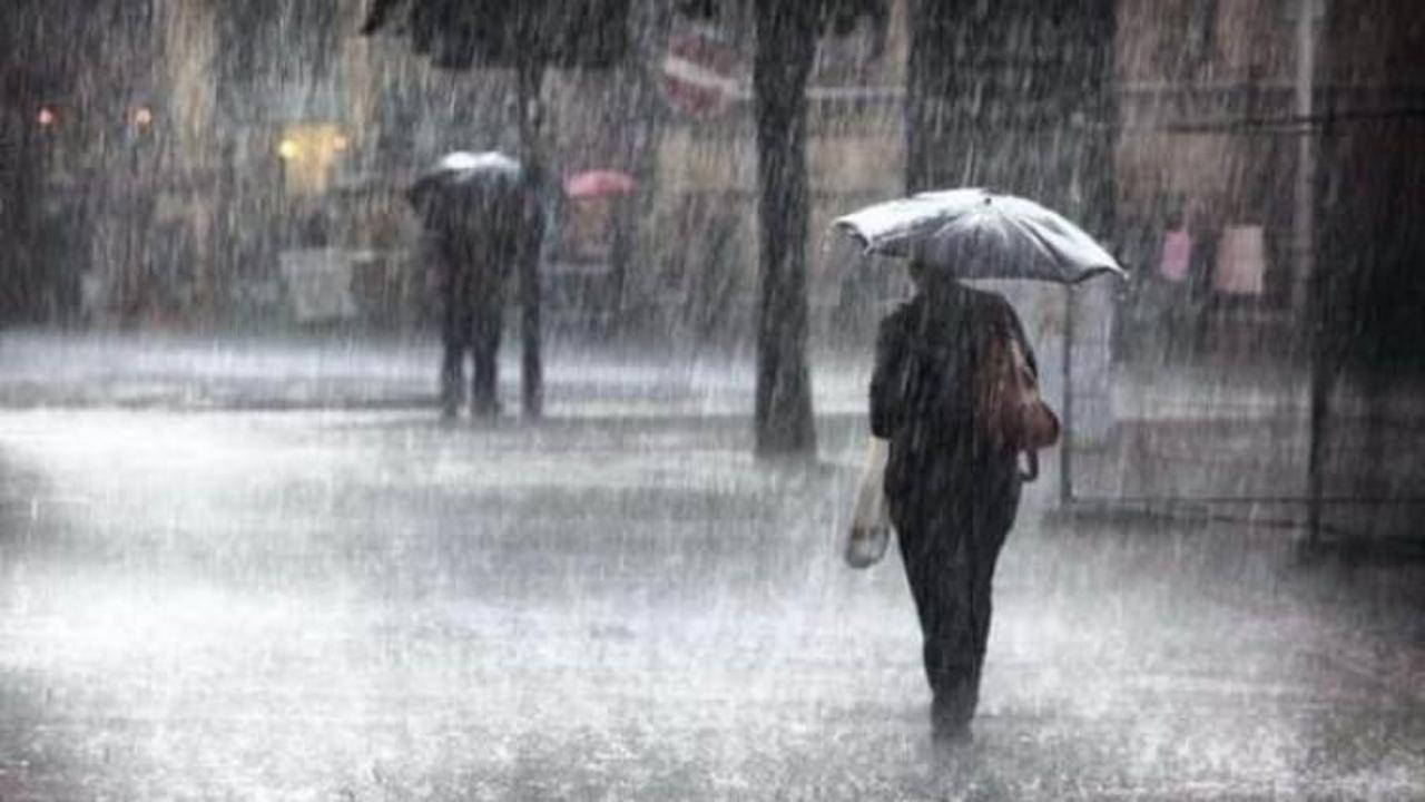 Meteoroloji'den 2 il için 'kuvvetli yağış' uyarısı