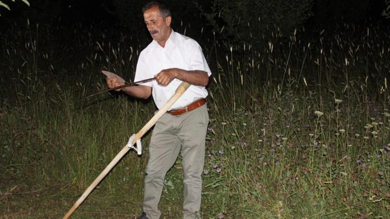 Çiftçilerin gece mesaisi