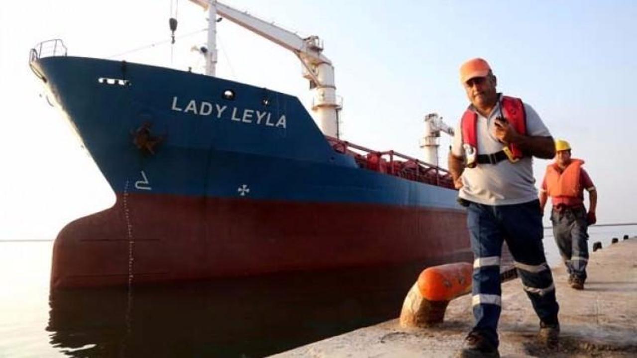 Gazze’ye yardım götürecek gemi Mersin Limanı’nda