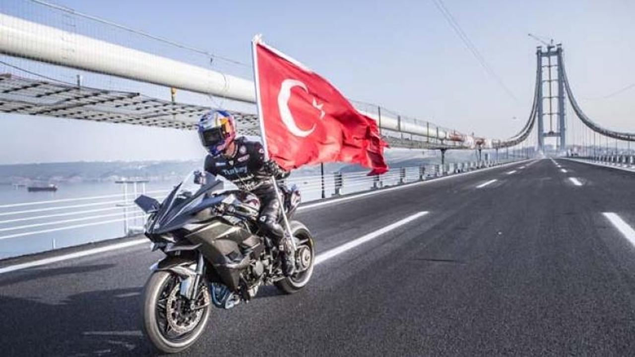 Kenan Sofuoğlu Osmangazi Köprüsü'nde 400 km hıza ulaştı! - İzle