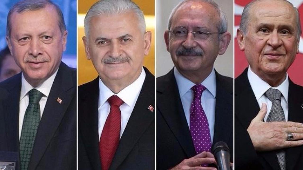 Liderlerin bayram programı belli oldu