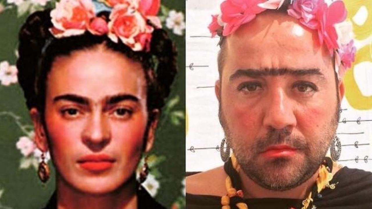 Ata Demirer'den Frida pozu
