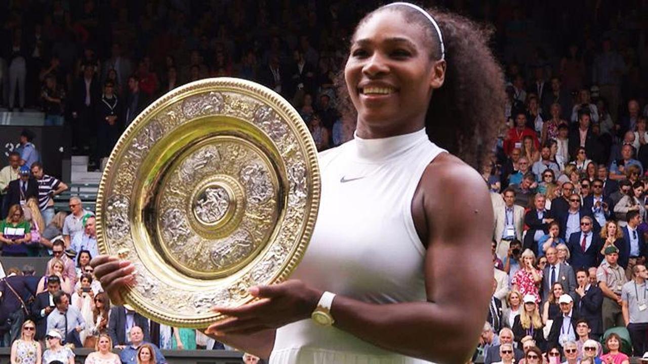 Wimbledon'da şampiyon Serena Williams!