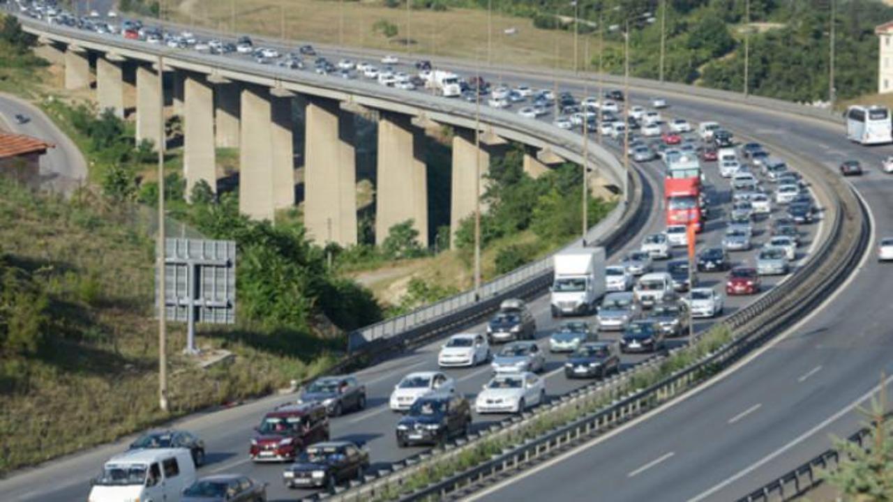 Bayram dönüşü İstanbul yol durumu! 10.07.2016 - İBB Trafik yoğunluğu
