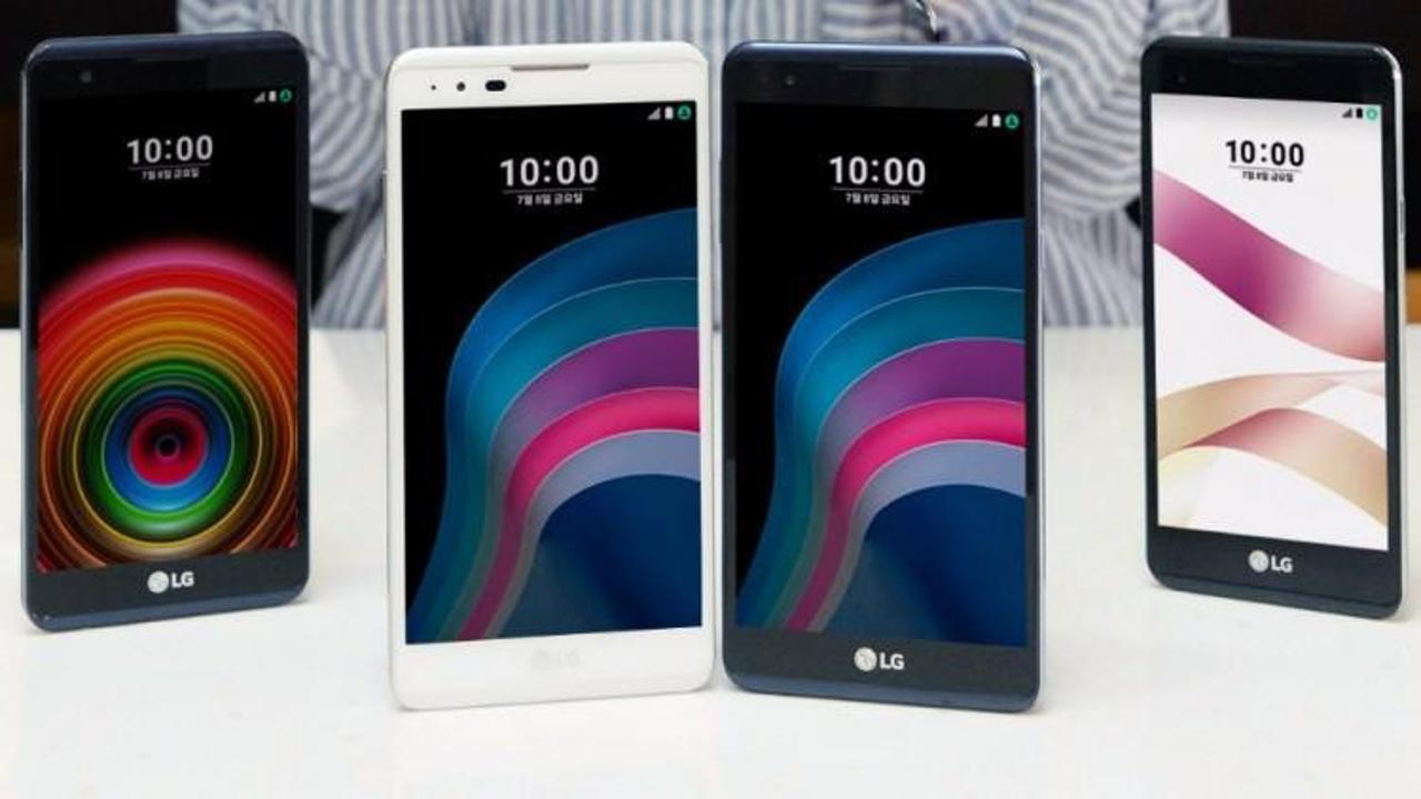 LG'den Yeni X Serisi telefonlarını duyurdu