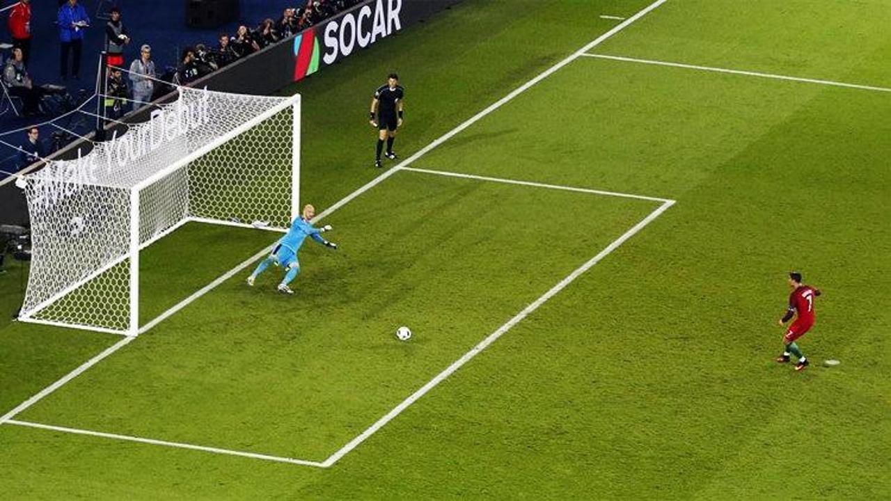 EURO 2016'ya damga vuran penaltı detayı!