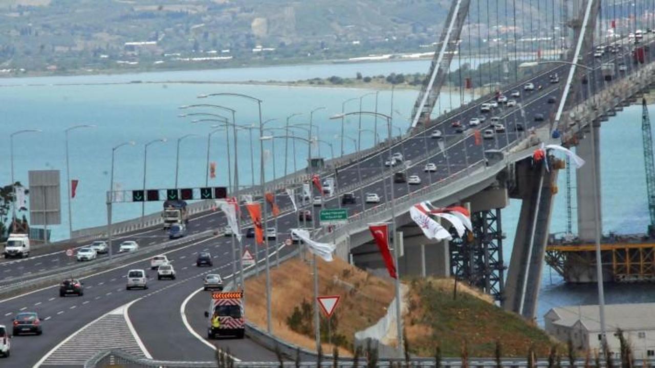 Osmangazi Köprüsü'nden ücretli geçişler başladı