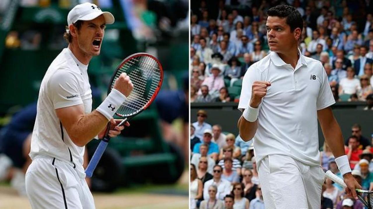 Wimbledon'da finalin adı: Murray-Raonic