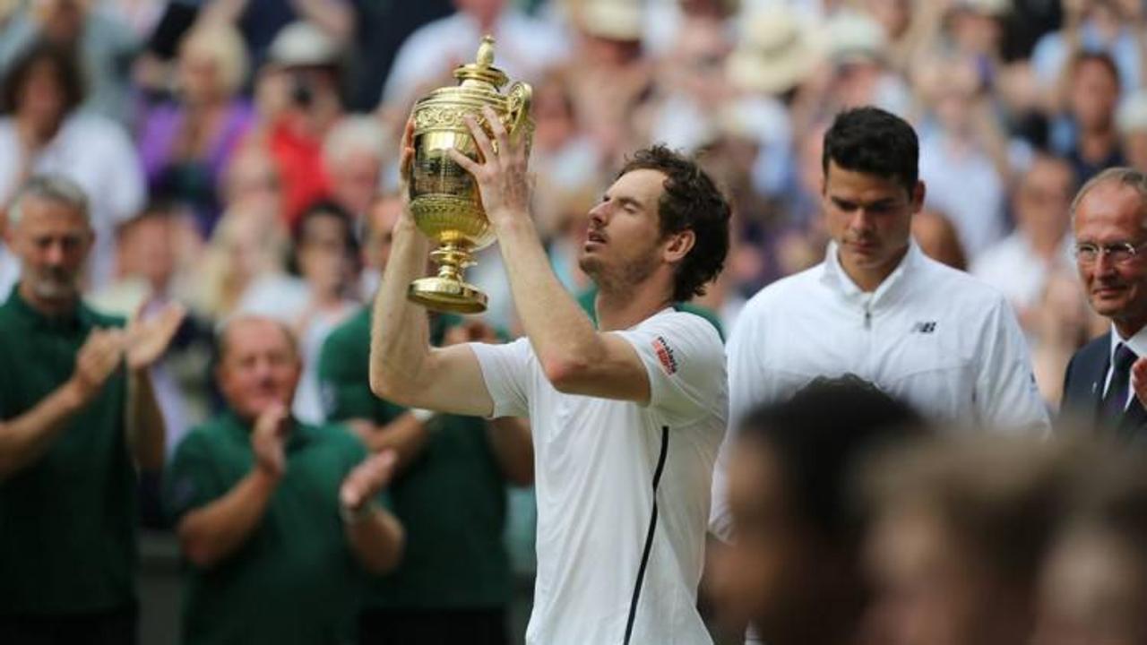 Wimbledon'da Murray ikinci kez şampiyon 