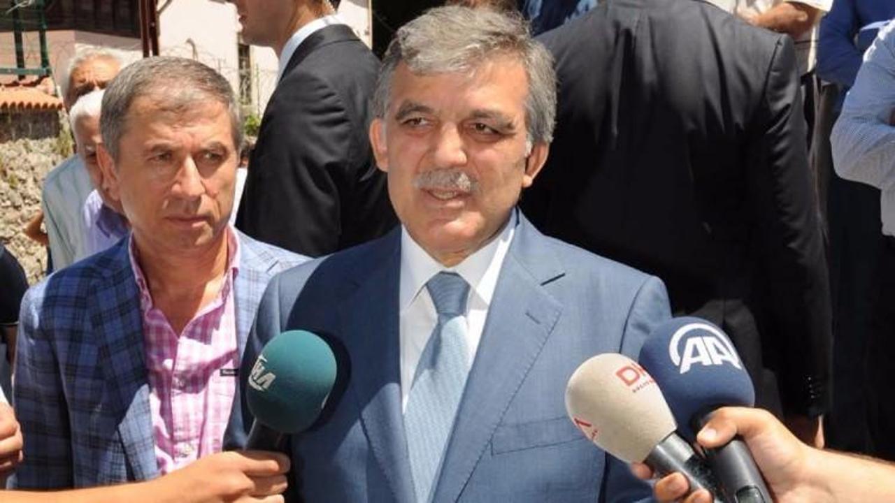 Abdullah Gül'den 'Fransa' açıklaması