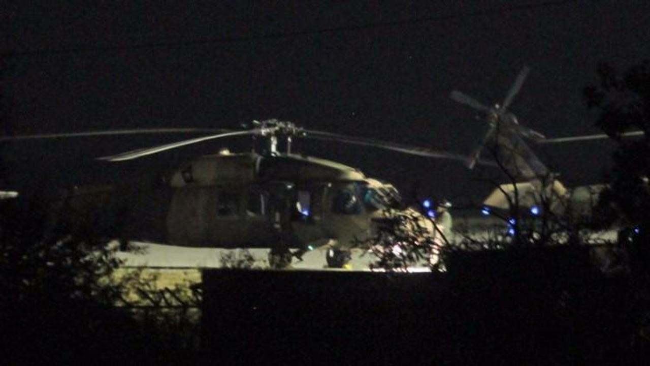 Kaçırılan helikopter Türkiye'ye getiriliyor