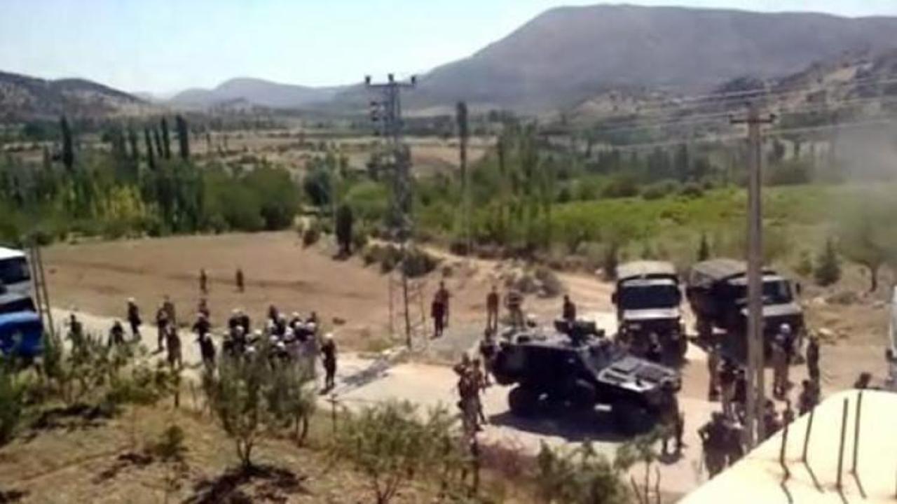 Kahramanmaraş'ta su gerginliği: 4 asker yaralı