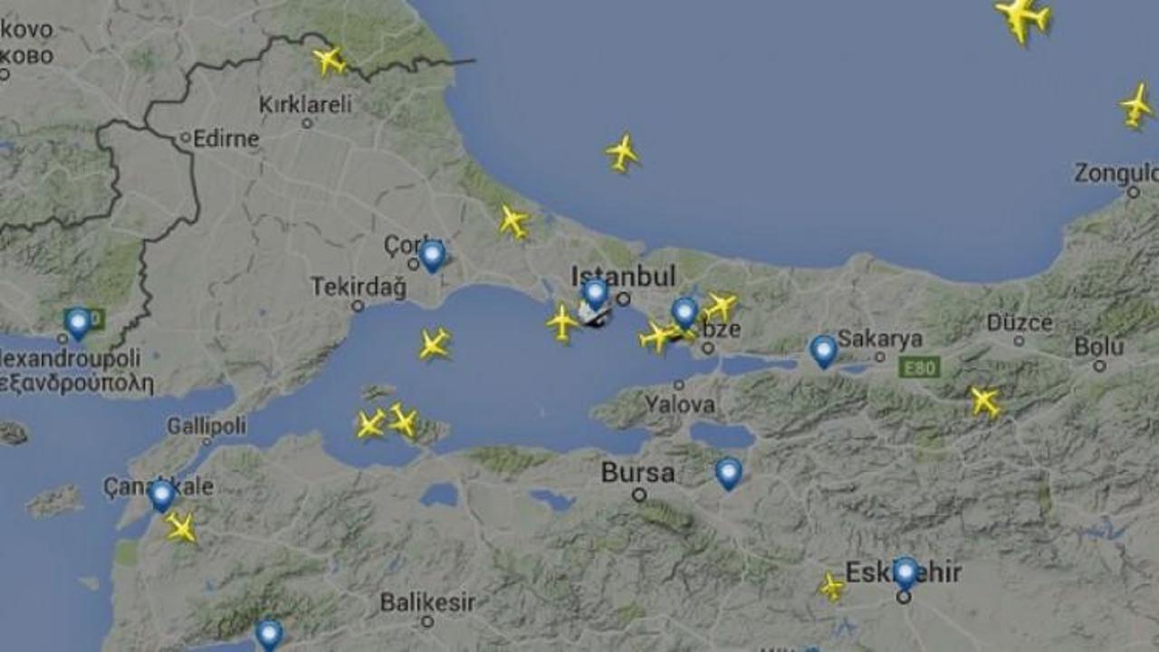 Marmara hava sahası kapatıldı