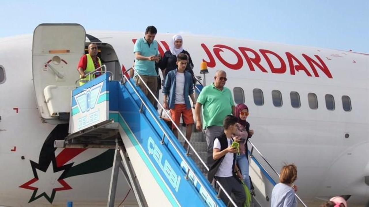 Ürdün'den Samsun'a charter seferleri başladı