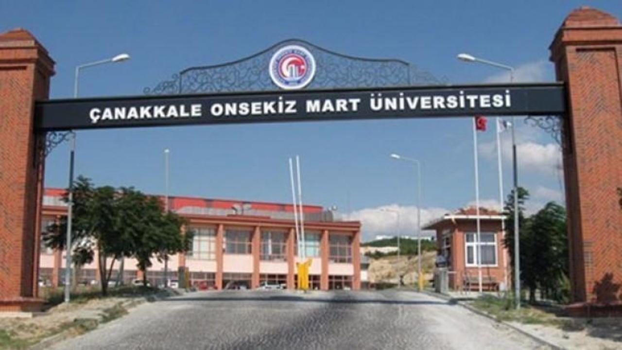 ÇOMÜ'de 159 öğretim üyesi açığa alındı