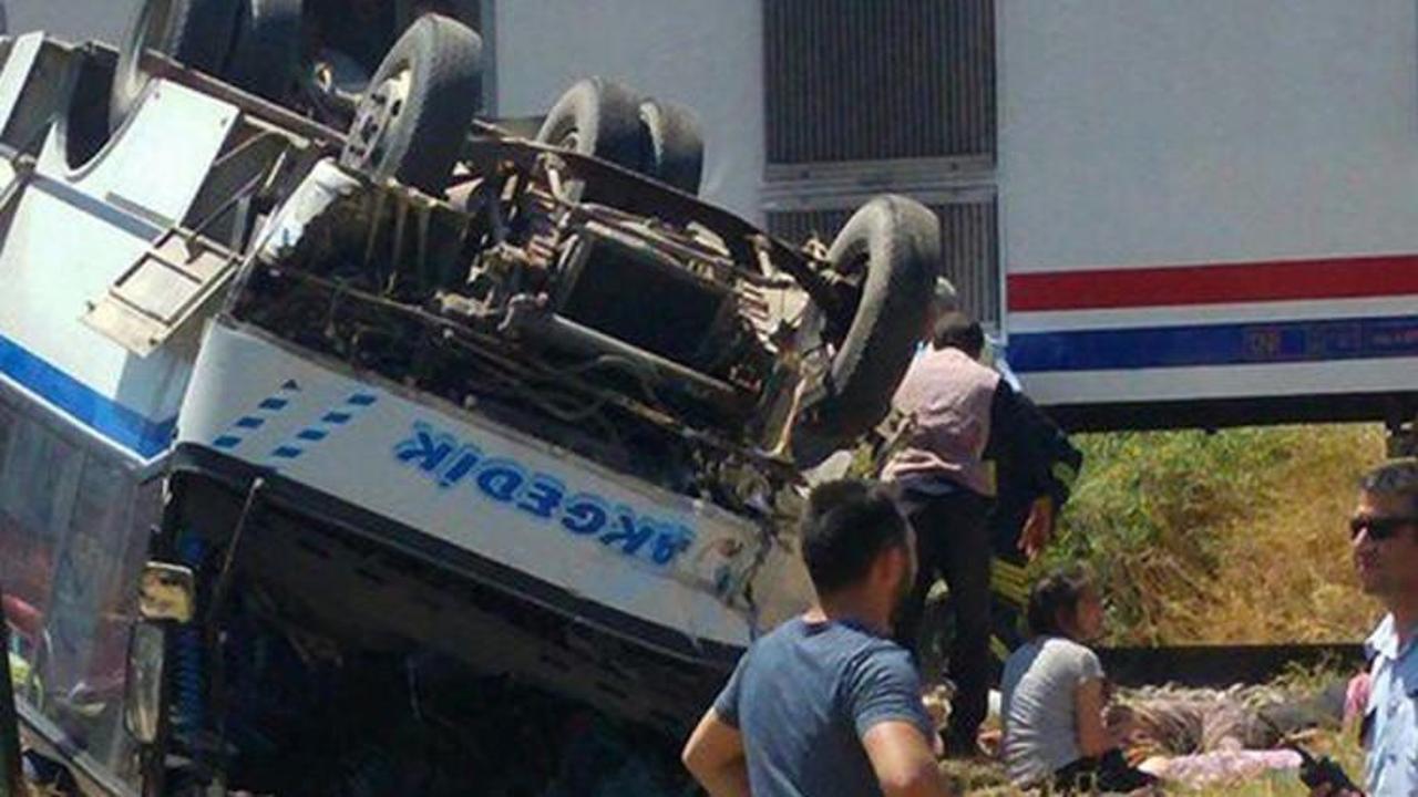 Manisa'da tren faciası: 6 ölü!