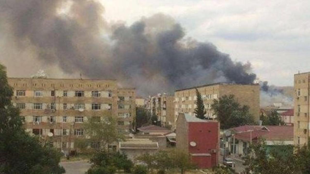Azerbaycan'da silah fabrikasında patlama