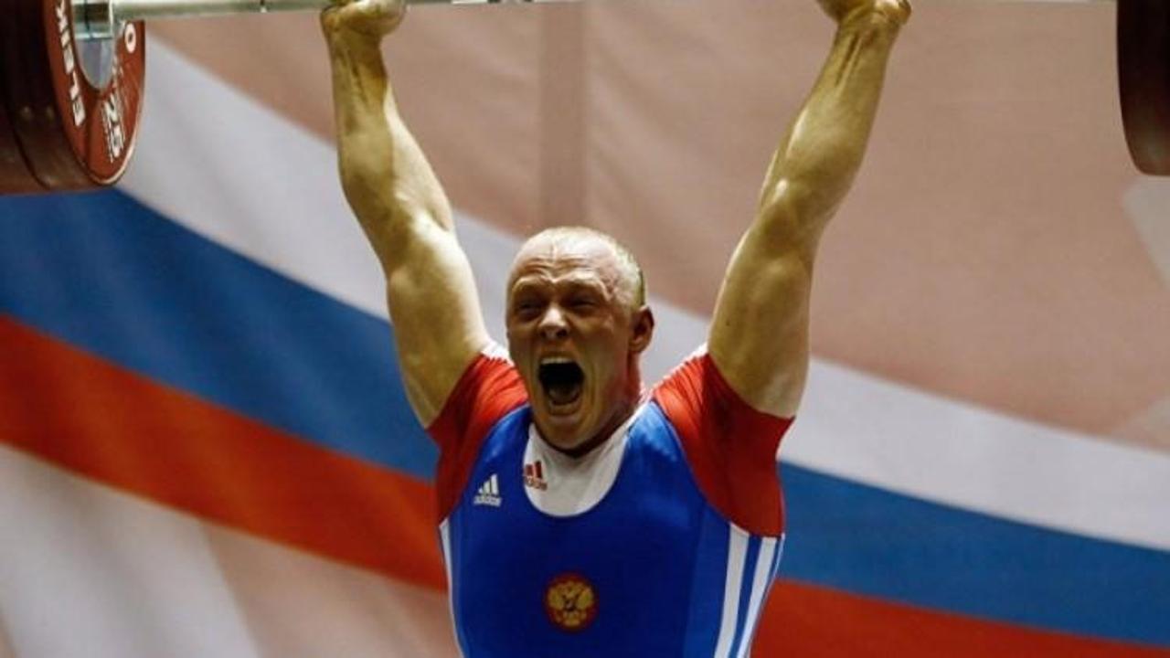 Rus halterciler olimpiyatlardan men edildi