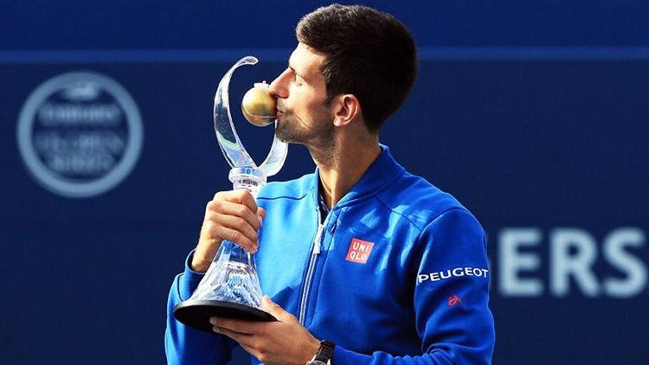 Novak Djokovic'ten bir ilk! Tarihe geçti