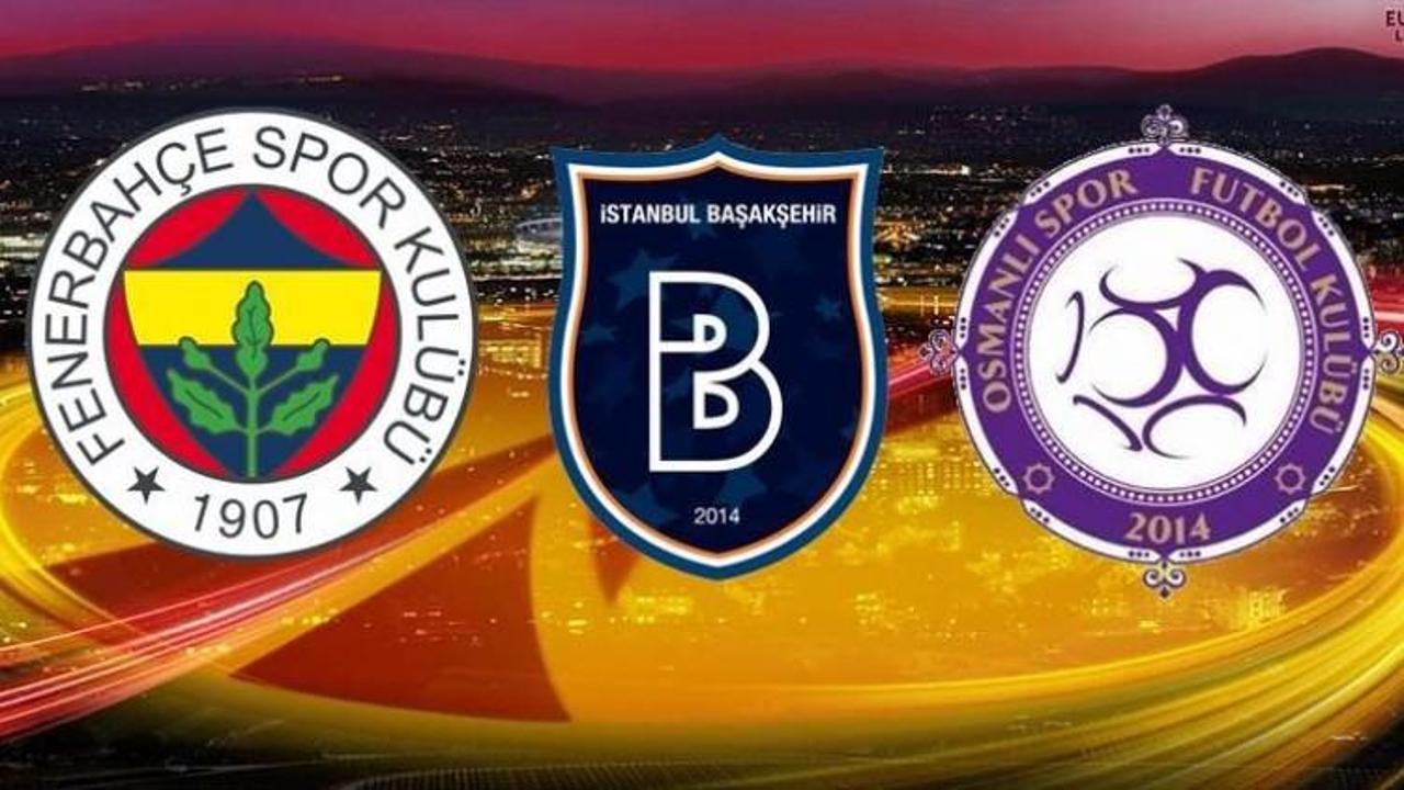 İşte UEFA'da Fenerbahçe, Osmanlıspor ve Başakşehir'in rakipleri! - UEFA Avrupa Ligi kuraları çekildi