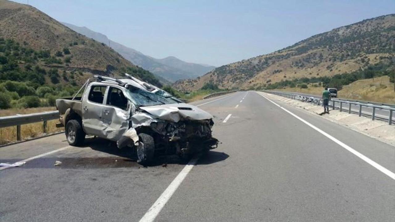 Erzincan'da trafik kazaları: 11 yaralı