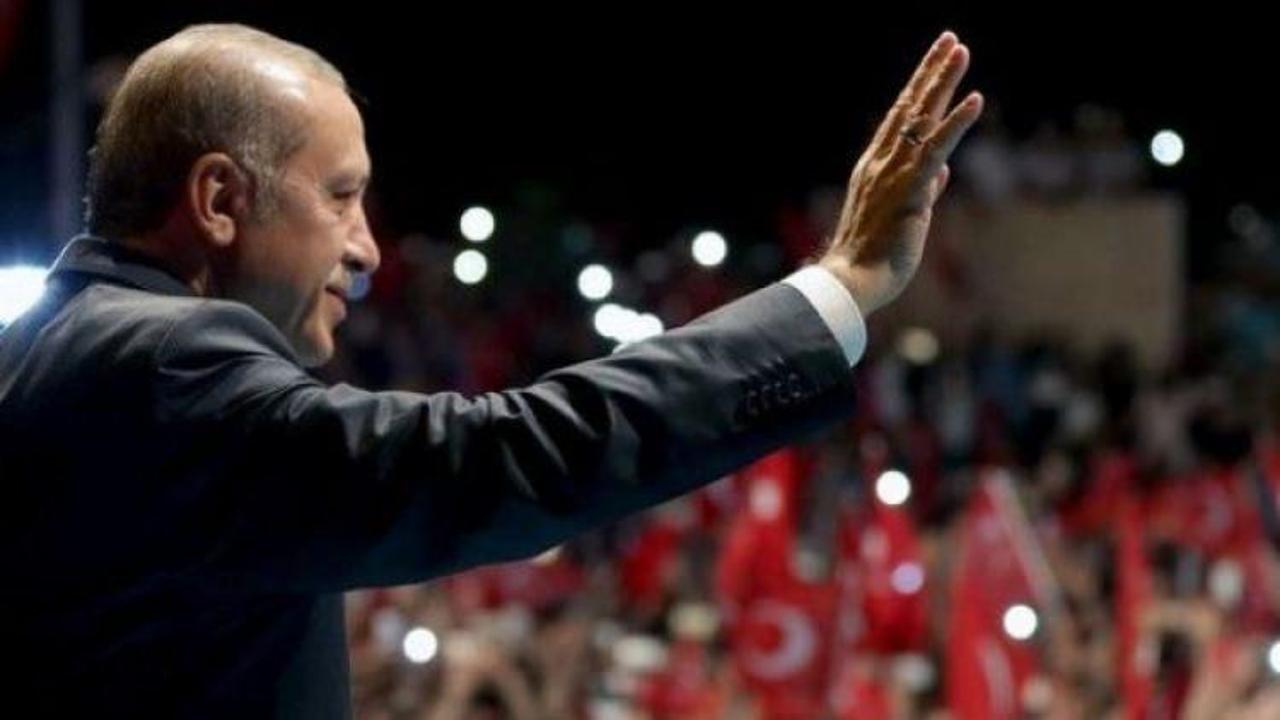 Erdoğan'a rekor güven oranı
