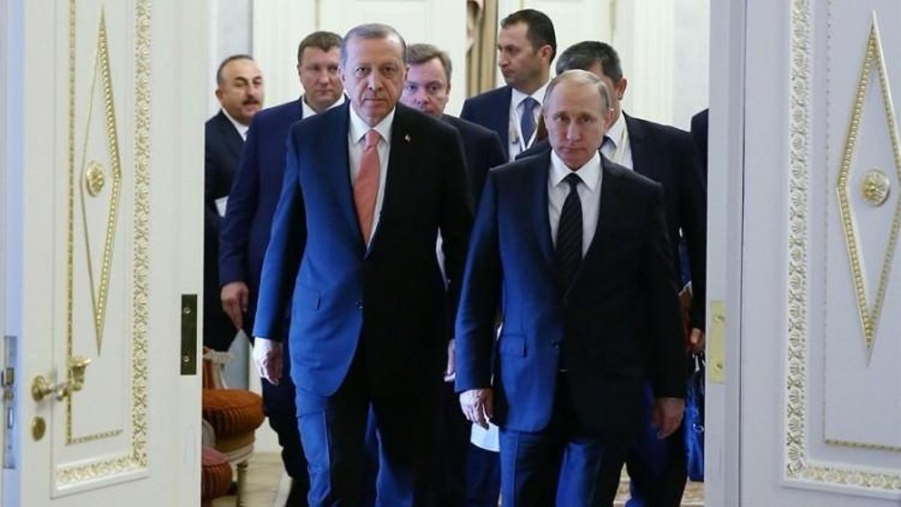 Erdoğan ve Putin mutabakata vardı