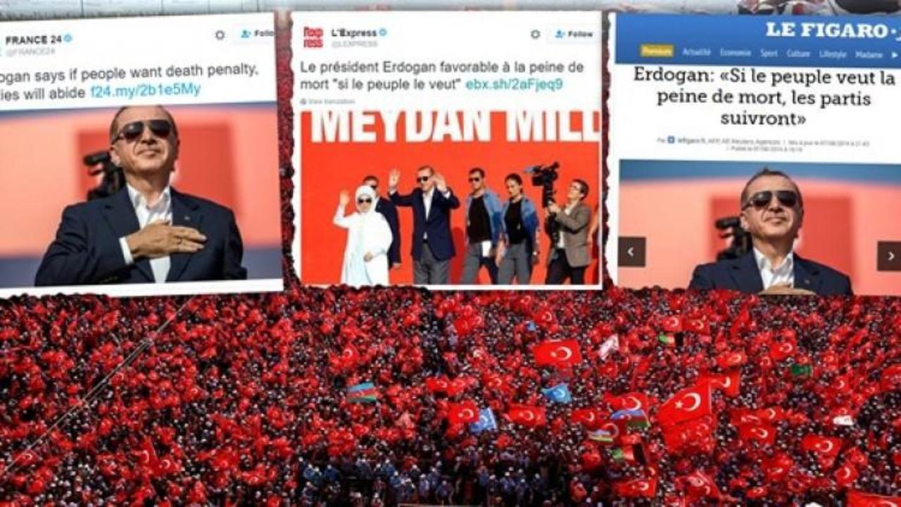 Fransa medyasından Yenikapı için 'idam' vurgusu