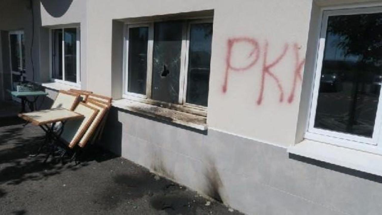 PKK'lılar Türk camisine saldırdı
