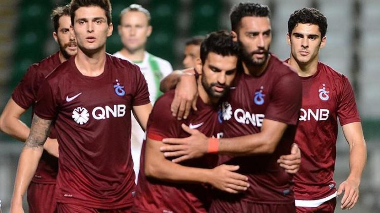 Trabzonspor kampı galibiyetle kapattı