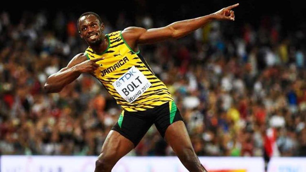 Usain Bolt sahne alıyor!