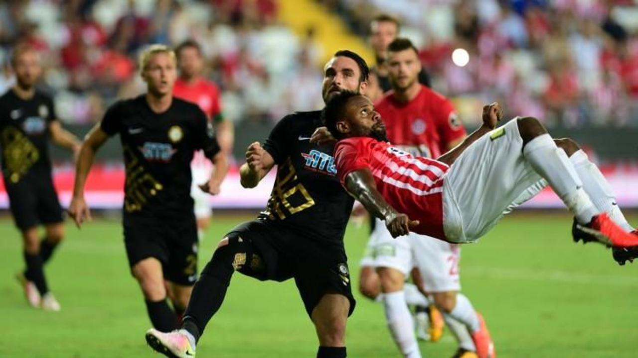 Antalya'da puanlar paylaşıldı!