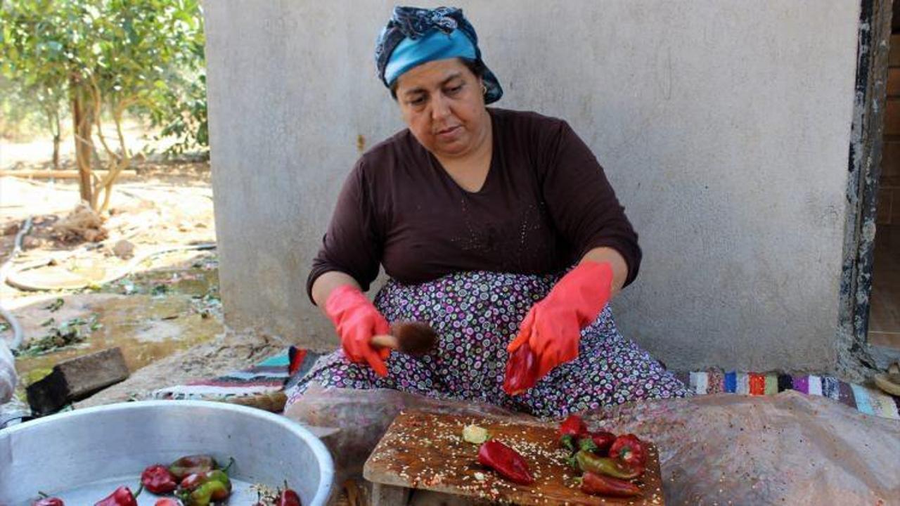 Kırmızı biberin salçaya uzanan zahmetli yolculuğu