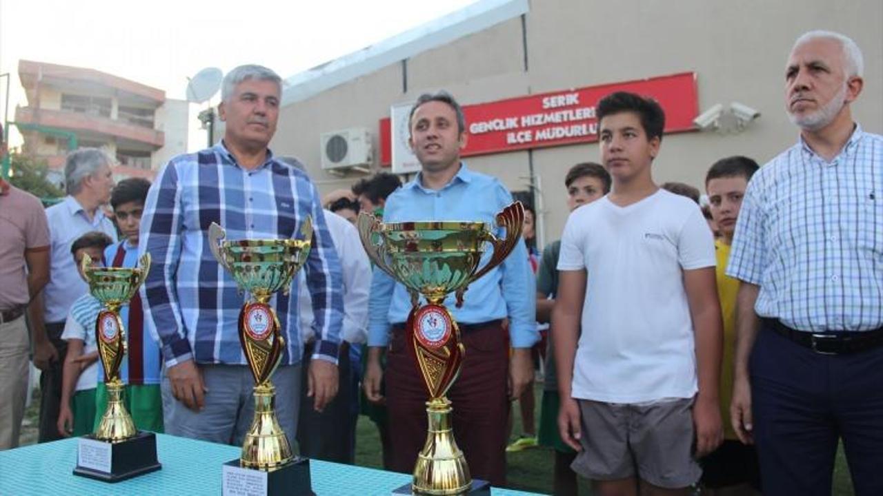 Serik'te yaz Kuran kursları arasında futbol turnuvası