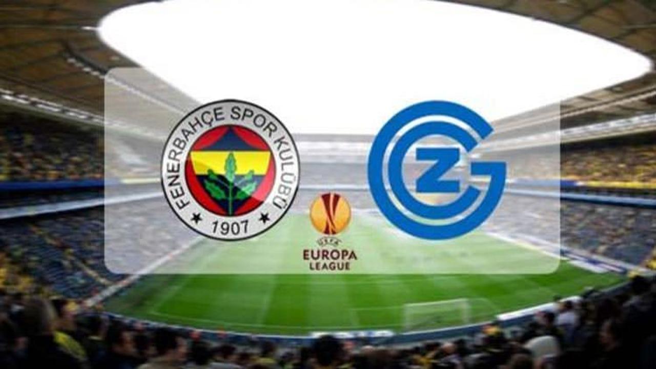 Fenerbahçe Grasshoppers UEFA Avrupa ligi maçı hangi kanalda? | Saat kaçta