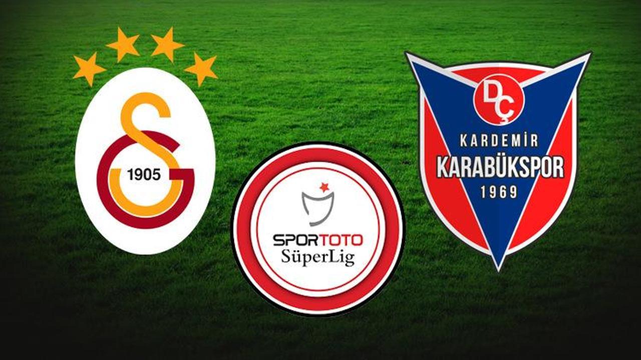 Süper LİG 1.hafta Galatasaray Karabükspor maçı ne zaman saat kaçta?