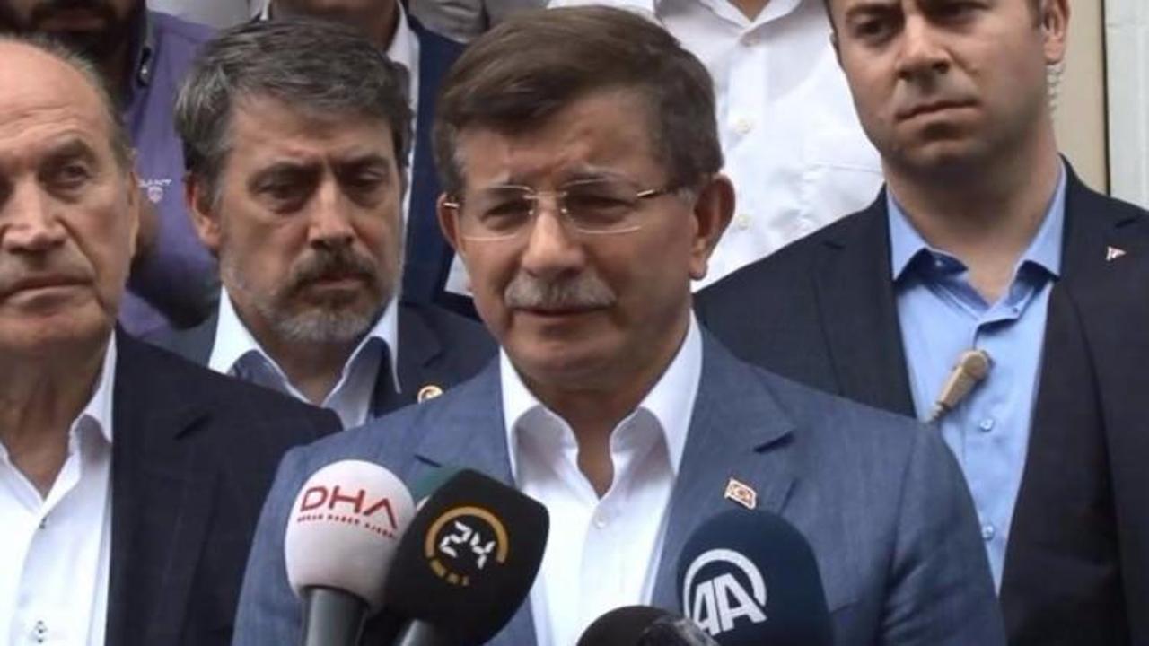 Davutoğlu'dan 'operasyon' açıklaması