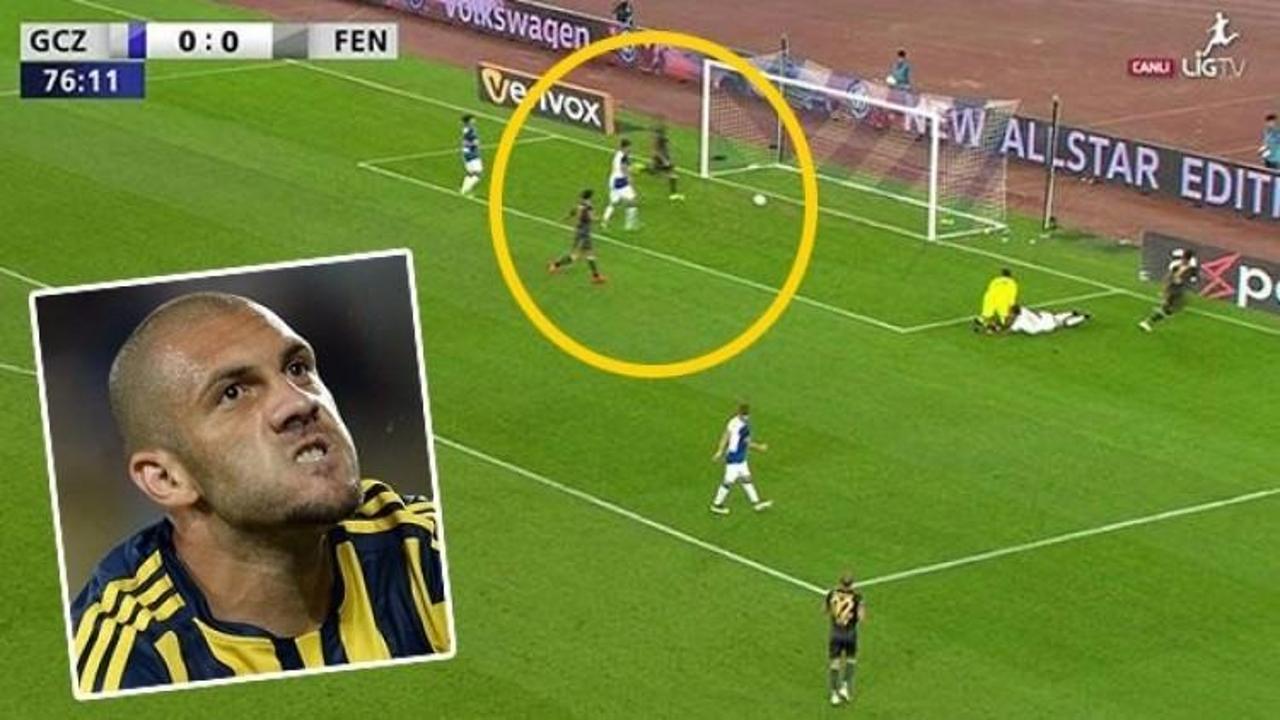 Fernandao gol&uuml; attı, ortalık karıştı!