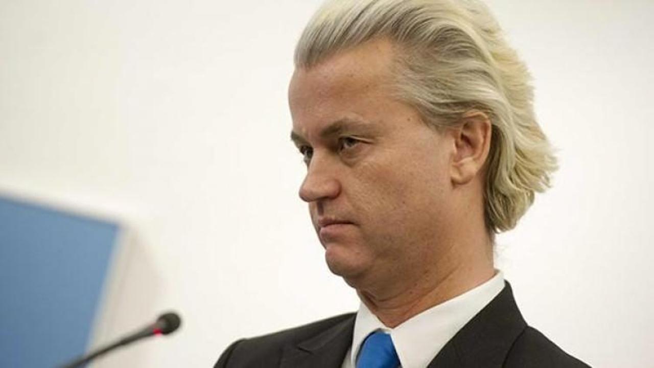 Hollanda'da aşırı sağcı Wilders'ten skandal sözler