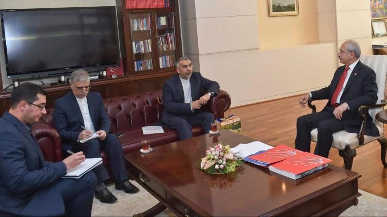 Kılıçdaroğlu, İran Büyükelçisi'yle  görüştü