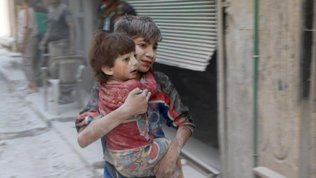 UNICEF'ten Halep'teki çocuklar flaş için çağrı